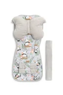 Akcesoria do wózków - WKŁADKA DO WÓZKA niemowlęca DELUXE PANDA I LIS - miniaturka - grafika 1