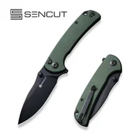 Noże - Nóż składany Sencut Pulsewave Green Canvas Micarta, Black 9Cr18MoV (S23032-3) - miniaturka - grafika 1