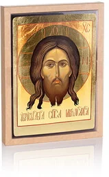 Ikona religijna Mandylion (nie ręką ludzką uczyniony) - Ikony i obrazy sakralne - miniaturka - grafika 1