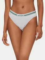 Majtki damskie - Lacoste Stringi 8F5198 Szary - miniaturka - grafika 1