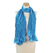 Apaszki i szaliki damskie - Szal Senna Falbanka - Art of Polo - miniaturka - grafika 1