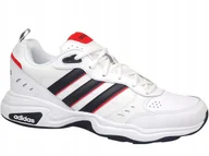 Buty sportowe męskie - Adidas Strutter EG2655 Buty Męskie Skórzane Białe - miniaturka - grafika 1