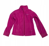 Bluzy damskie - Rozpinana bluza dla dziewczynki COLUMBIA XS 6 lat - Columbia - miniaturka - grafika 1
