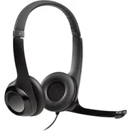 Słuchawki - Logitech H390 czarne (981-000406) - miniaturka - grafika 1