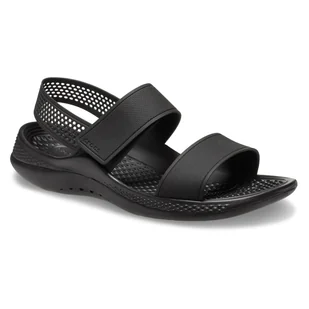 Damskie Sandały CROCS LITERIDE 360 SANDAL W 206711-001 – Czarny - Sandały damskie - miniaturka - grafika 1