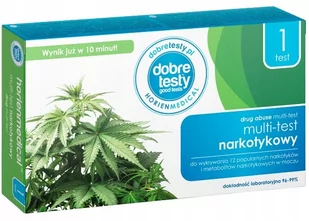 Horien Medical, Multi-Test narkotykowy, 1 szt. - Testy ciążowe i diagnostyczne - miniaturka - grafika 1