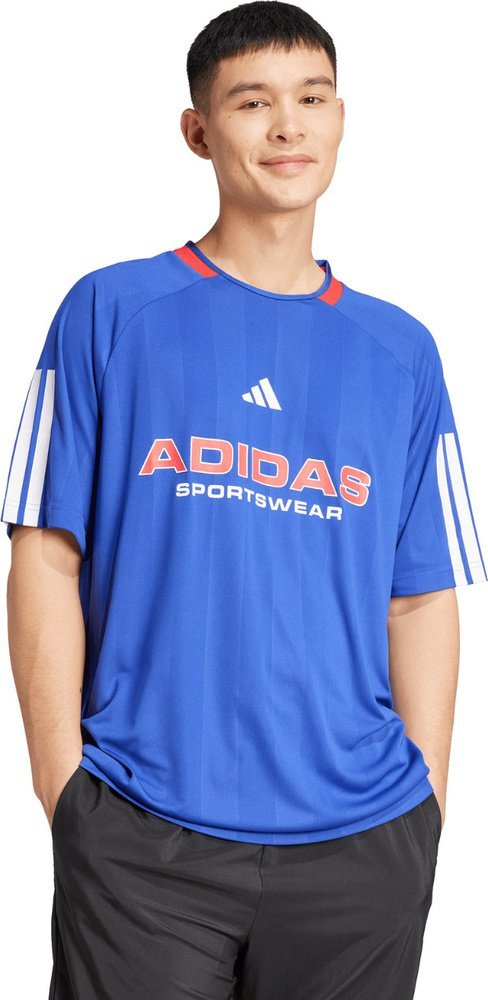 Adidas Koszulka męska adidas House of Tiro Jersey niebieska KB5568 2XL