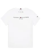 Koszulki dla chłopców - Tommy Hilfiger T-Shirt Essential KS0KS00210 Biały Regular Fit - miniaturka - grafika 1