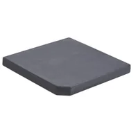 Pozostałe meble ogrodowe - vidaXL Podstawa do parasola czarna 47x47x4,5 cm granitowa  313669 - miniaturka - grafika 1