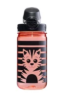 Bidony dla dzieci - Butelka do wody dla dzieci Nalgene Tritan Sustain On-The-Fly 350 ml Orange Tiger - miniaturka - grafika 1