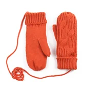 Rękawiczki - Rękawiczki Manchester - pomarańczowy - miniaturka - grafika 1