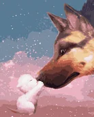 Malowanie po numerach - Twoje Hobby Malowanie po numerach. Różowe sny 40 x 50 cm - miniaturka - grafika 1