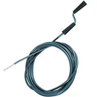 Akcesoria do wc - KIPPEN 1171B1 Tłok sprężynowy powlekany do czyszczenia odpływów, 3,5m, czarny - miniaturka - grafika 1