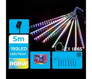 Aigostar - LED Solarny łańcuch bożonarodzeniowy 192xLED/8m IP65 wielobarwny - Lampy ogrodowe - miniaturka - grafika 1