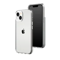 Etui i futerały do telefonów - RHINOSHIELD Crystal Clear Case Compatible with [iPhone 14/13] | Advanced Yellowing Resistance, High Transparency, Protective and Customizable Clear Phone Case - White Camera Ring - miniaturka - grafika 1