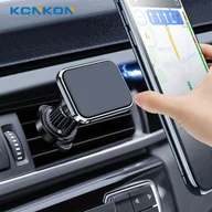 Inne - TEMU Magnetyczny uchwyt samochodowy na telefon komórkowy ze stopu aluminium odpowietrznik samochodowy regulowany uchwyt na telefon komórkowy - miniaturka - grafika 1