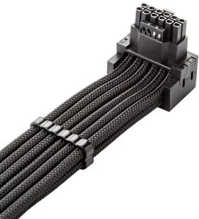 CableMod C-Series Pro Anschlusskabel - Variante A, 90°, 16-Pin zu 2x8-Pin PCIe, schwarz - Kable komputerowe i do monitorów - miniaturka - grafika 1