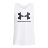 Koszulki męskie - Podkoszulek Under Armour Sportstyle Logo Tank, Mężczyźni - miniaturka - grafika 1