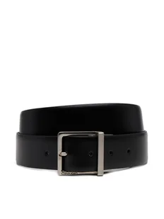 Calvin Klein Pasek Męski Adj/Rev Sleek Square 35Mm K50K512836 Czarny - Paski - miniaturka - grafika 1