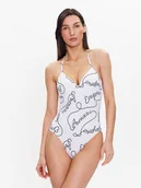 Stroje kąpielowe - Emporio Armani Strój kąpielowy 262642 3R310 10410 Biały - miniaturka - grafika 1