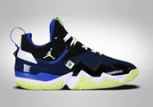 Koszykówka - Nike Air Jordan Westbrook One Take Hyper Royal Volt - miniaturka - grafika 1