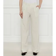 Spodnie damskie - Calvin Klein Spodnie flare fit - miniaturka - grafika 1