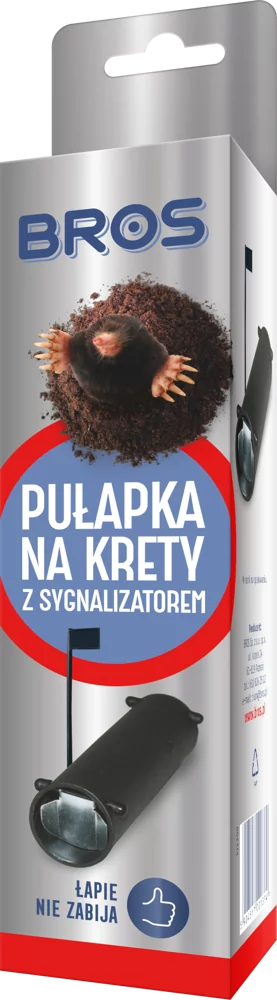 Bros Sp z o.o pułapka z sygnalizatorem na krety 040