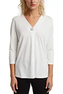 Koszulki i topy damskie - ESPRIT Collection T-shirt damski, Off White (110), S - miniaturka - grafika 1