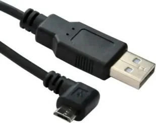 MicroConnect USB A do USB Micro B, wersja 2.0, czarny, 3m USB A - Micro USB B 5P Kątowe przesyłanie danych Hi-Speed do 480 Mb/s - Kable USB - miniaturka - grafika 1