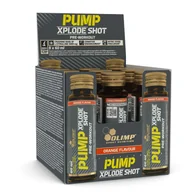 Przedtreningówki - 9 x Olimp Pump Xplode® Shot 60 ml Ampułka szklana - Pomarańcza - miniaturka - grafika 1