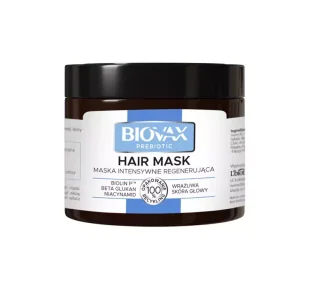 L'BIOTICA LBIOTICA Biovax Prebiotic maska do włosów intensywnie regenerująca 250 ml - Maski do włosów - miniaturka - grafika 1