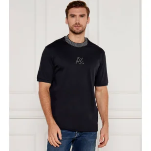 Armani Exchange T-shirt Regular Fit - Koszulki męskie - miniaturka - grafika 1
