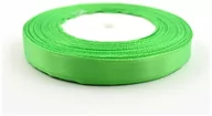 Pasmanteria - Brewis Wstążka dekoracyjna satynowa 12mmx32m zielona 19 - miniaturka - grafika 1