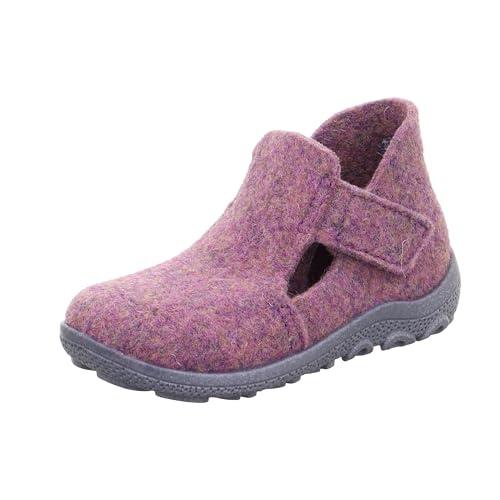 Superfit Happy OCTI kapcie domowe, fioletowe/niebieskie 8500, 22 EU szerokie, Fioletowy niebieski 8500, 22 EU Weit