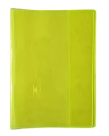Szkolne artykuły papiernicze - Panta Plast Okładka na zeszyt A5 PCV Neon żółty (10szt) - miniaturka - grafika 1