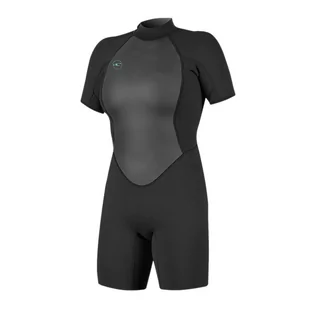 ONEILL wetsuits Damen Women's Reactor II 2 MM Back Zip Spring Wetsuit, czarny, 10 US 5043-A00-10 - Pływanie - miniaturka - grafika 1