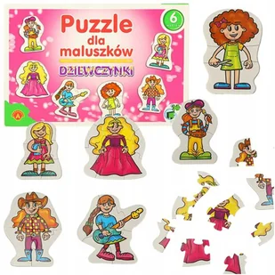 ALEXANDER Puzzle dla maluszków - dziewczynki 2+ - Puzzle - miniaturka - grafika 1