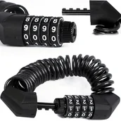 Części rowerowe - BLOKADA LINKA ANTYKRADZIEŻOWA ROWEROWA SZYFR 1,2m - miniaturka - grafika 1