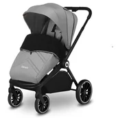 Wózki dziecięce - Lionelo Mika 3w1 Grey Stone - miniaturka - grafika 1