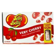 Gumy do żucia, lizaki, dropsy - JELLY BELLY VERY CHERRY SUGAR FREE GUM - miniaturka - grafika 1