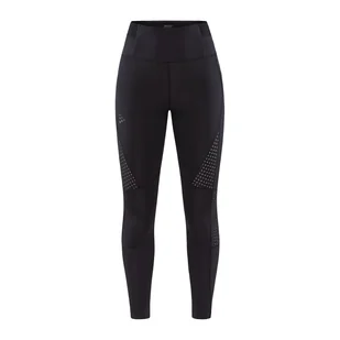 Damskie Legginsy CRAFT PRO HIT BLOCKED TIGHTS W 1911913-999000 – Czarny - Legginsy - miniaturka - grafika 1
