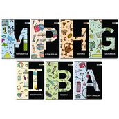 Zeszyty szkolne - 7X ZESZYTY PRZEDMIOTOWE A5 DO KLAS 5-6, 60 KARTEK, BENIAMIN / REXUS - miniaturka - grafika 1