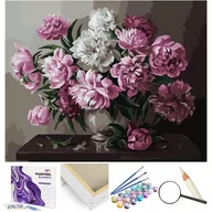 Malowanie po numerach - Bukiet Kwiatów - miniaturka - grafika 1