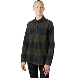 Fjallraven Damska koszulka Canada W Long Sleeved T-shirt szary Deep Forest-dark Grey XXS 90835 - Koszulki i topy damskie - miniaturka - grafika 1
