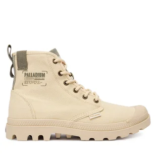 Trapery Palladium Pampa Michigan 79496-210-M Beżowy - Botki damskie - miniaturka - grafika 1