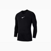 Koszulki sportowe męskie - Nike, Koszulka piłkarska, Y NK Dry Park First Layer AV2611 010, czarny, rozmiar S - miniaturka - grafika 1