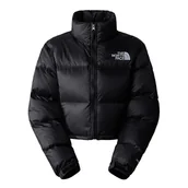 Kurtki i kamizelki sportowe damskie - Kurtka The North Face Nuptse Short Jacket 0A5GGEKX71 - czarna - miniaturka - grafika 1