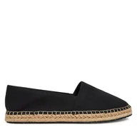 Espadryle damskie - Espadryle Calvin Klein Espadrille - He HW0HW02384 Czarny - miniaturka - grafika 1