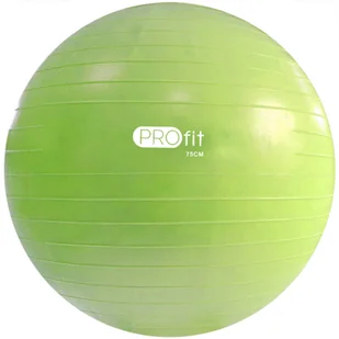 ProFit Piłka gimnastyczna z pompką 75 cm zielona FIT_75Z 5900000011233 - Piłki do ćwiczeń - miniaturka - grafika 1