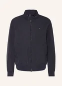 Kurtki damskie - Tommy Hilfiger Bluzon Harrington blau - miniaturka - grafika 1